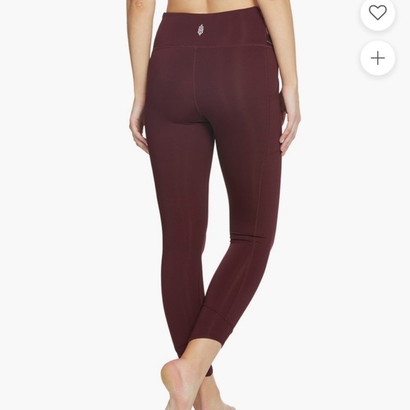 Free People Movement Wonderstruck Velvet Leggings - Picture 3 of 8